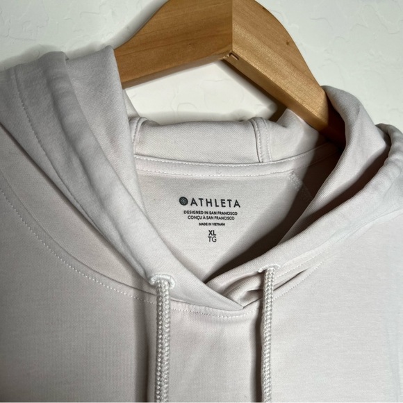 ATHLETA Sundown Sweatshirt Tank in Magnolia White - Picture 5 of 8